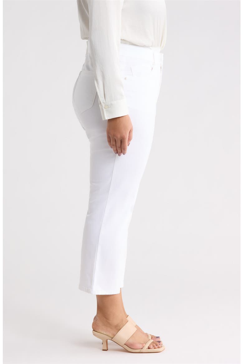 Bennett High Waist Crop Barely Bootcut Jeans, Alternate, color, OPTIC WHITE