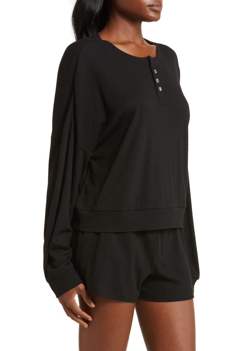 Honeydew Late Night Shorts Pajamas, Alternate, color, 