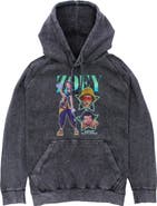 KPop Demon Hunters Mens KPop Demon Hunters Zoey Super Star Logo Lightweight Hoodie