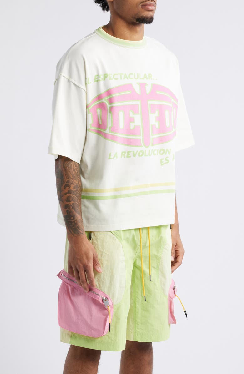 DIET STARTS MONDAY El Espectacular Cotton Graphic Ringer T-Shirt, Alternate, color, 