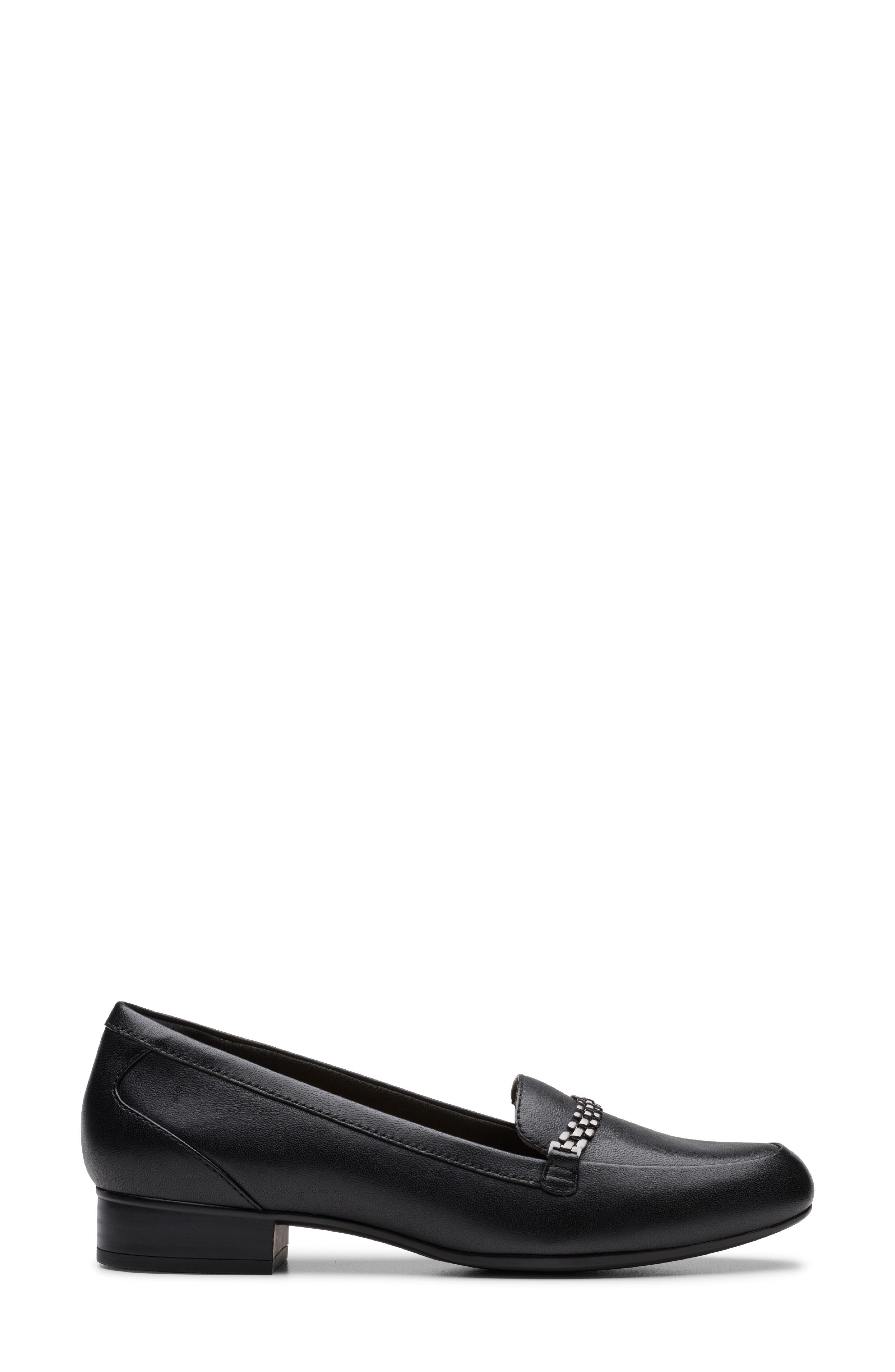 Juliet Mia Loafer, Alternate, color, BLACK LEATHER