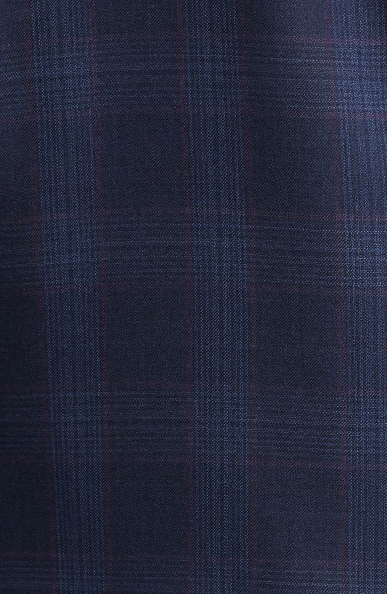 Peter Millar Hartford Classic Fit Plaid Wool Sport Coat, Alternate, color, 
