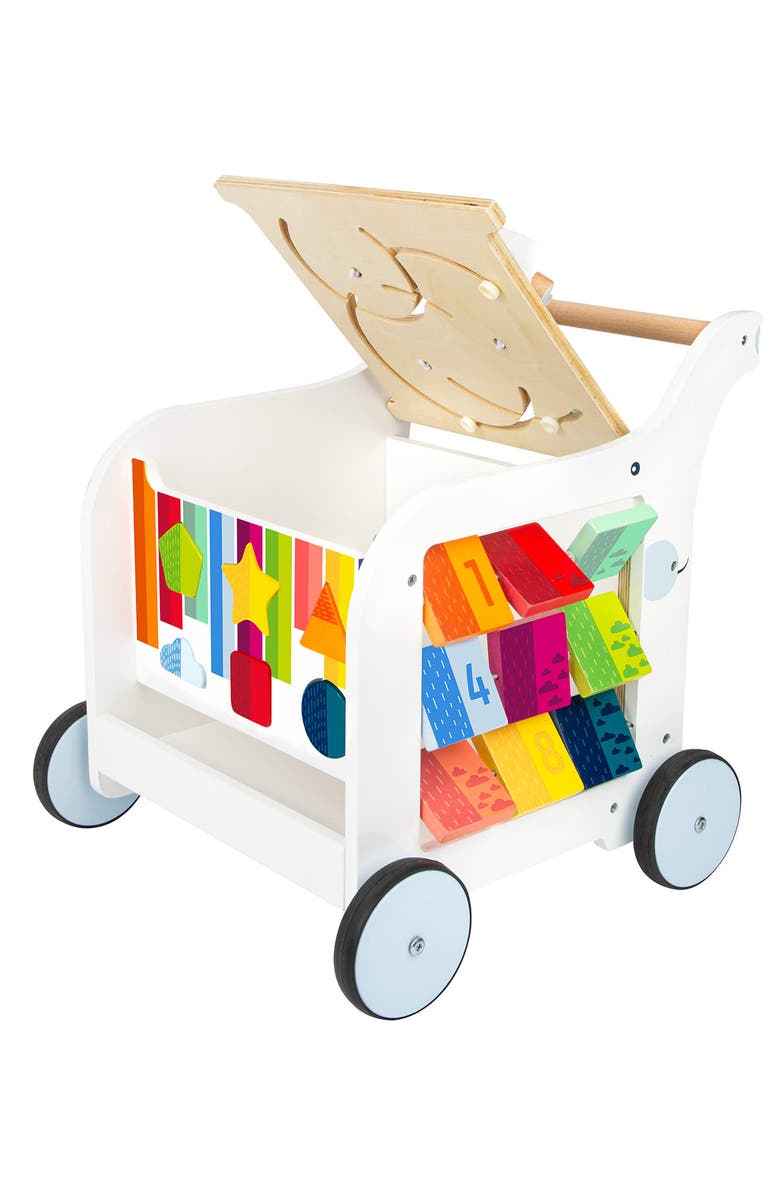 SMALL FOOT Elephant Shape Sorter Walker Toy, Alternate, color, 