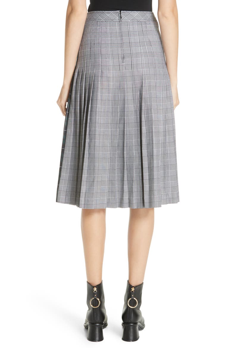 Pleated Plaid Uniform Skirt, Alternate, color, PLAID