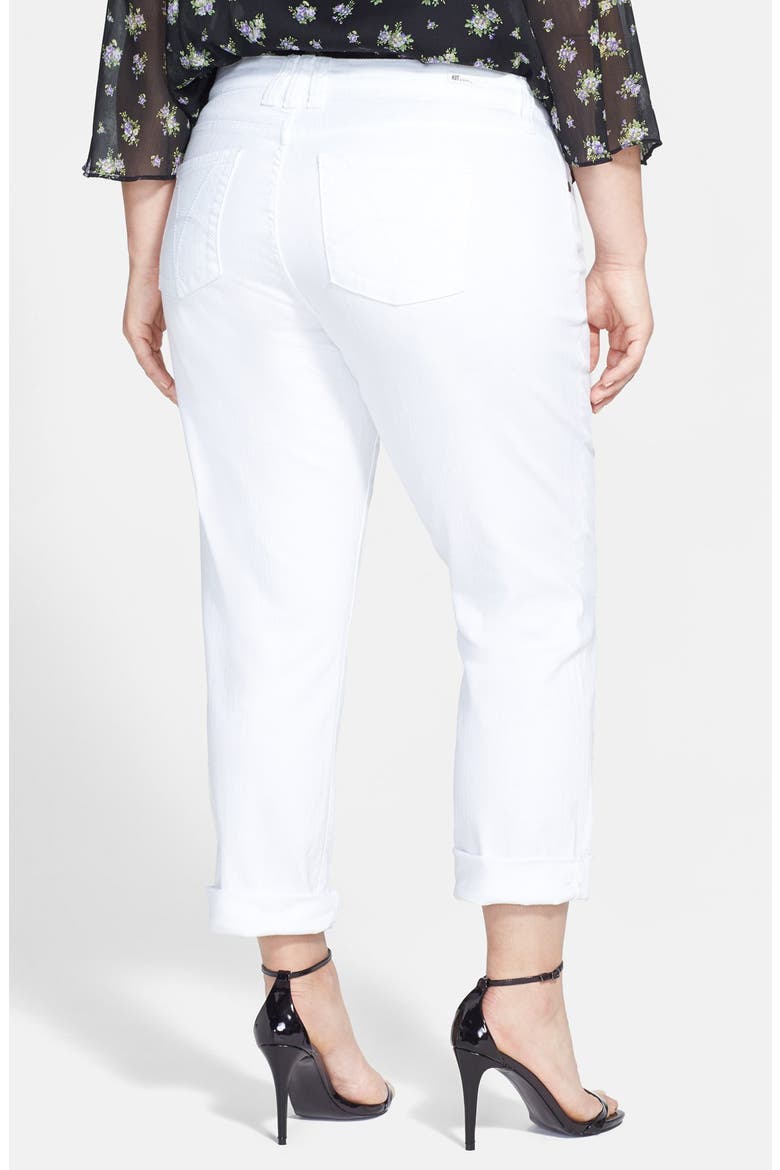 'Catherine' Boyfriend Jeans, Alternate, color, WHITE