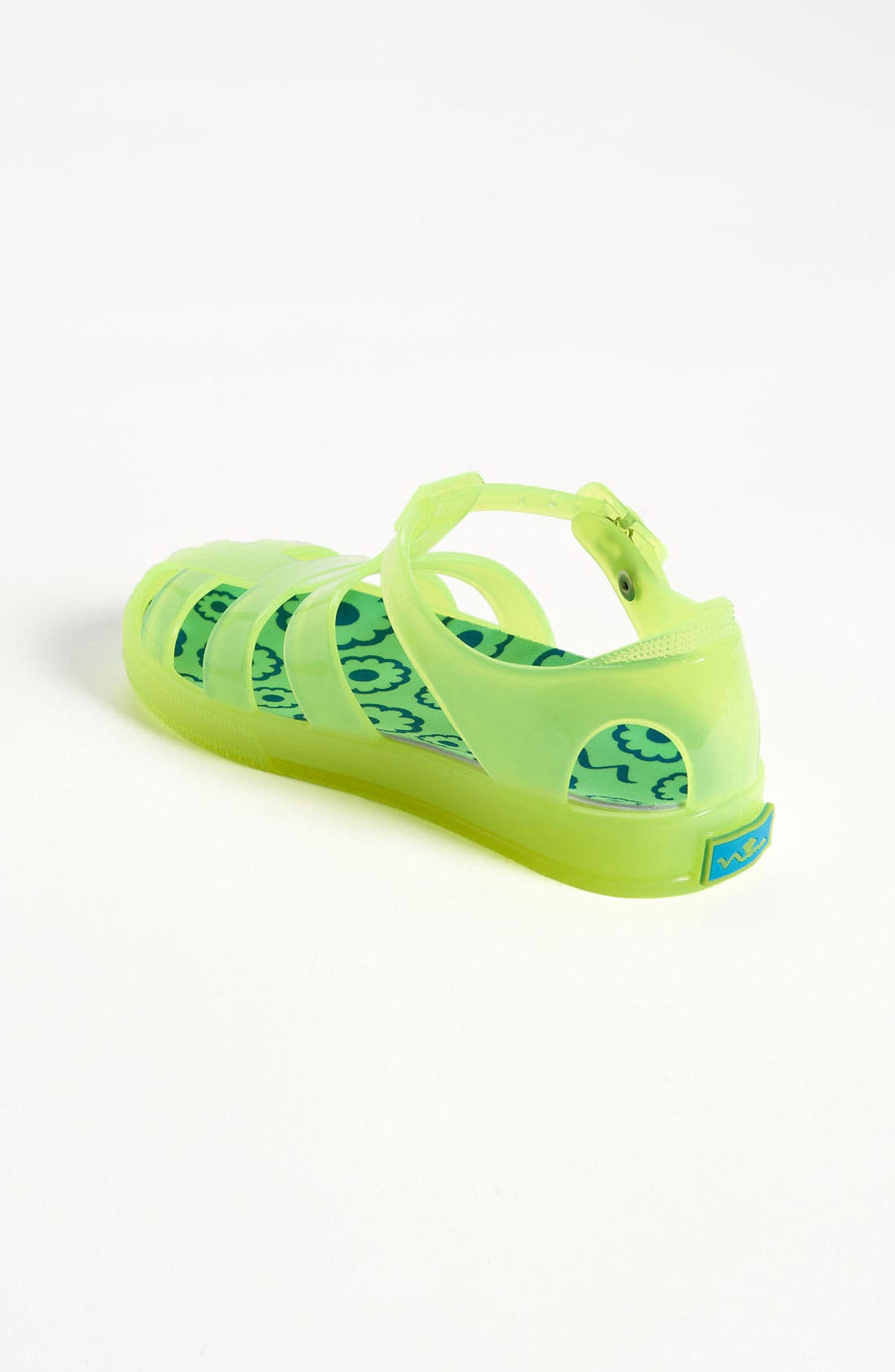 Nina 'Palisades' Neon Fisherman Jelly Sandal, Alternate, color, 