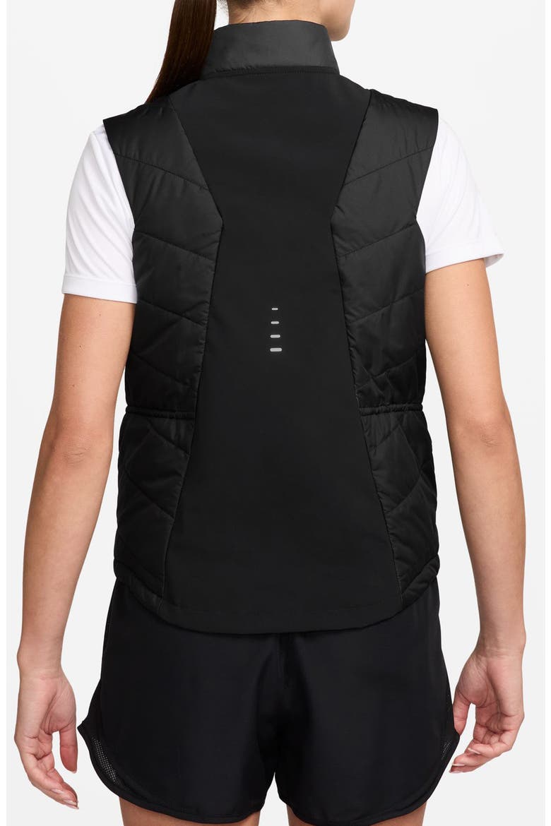 Swift Therma-FIT Running Vest, Alternate, color, 010 BLACK/REFSIL
