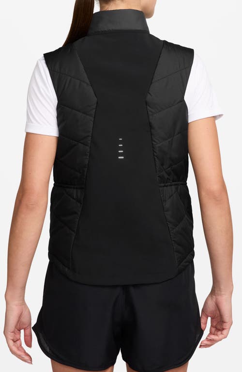 Nike Swift Therma-fit Running Vest In Black