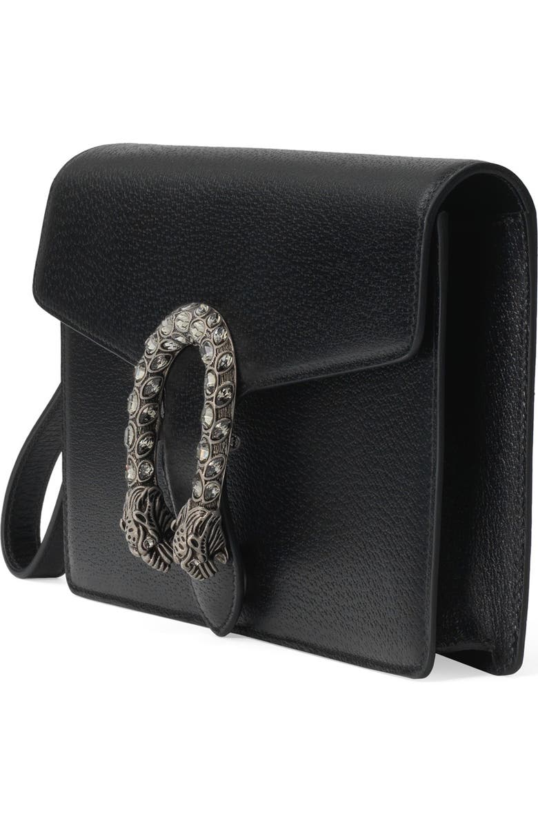 Gucci Leather Wristlet, Alternate, color,