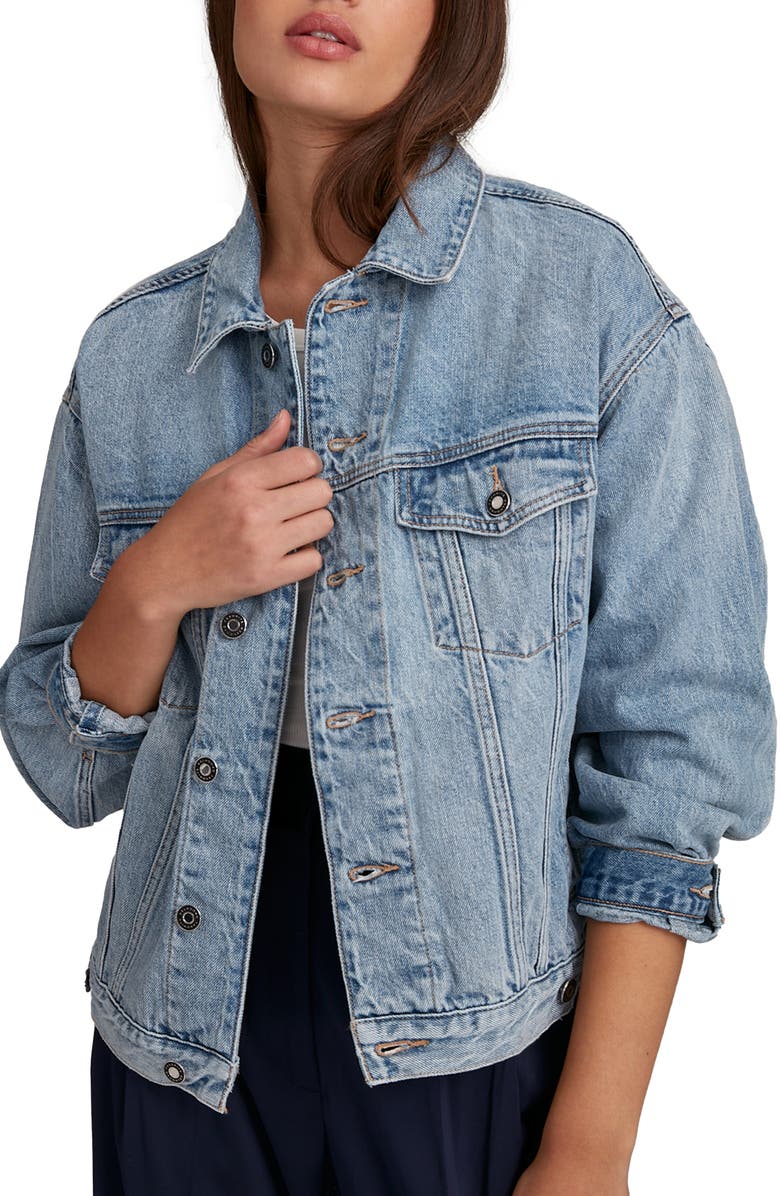 Favorite Daughter The Otto Denim Jacket, Main, color, Tahoe