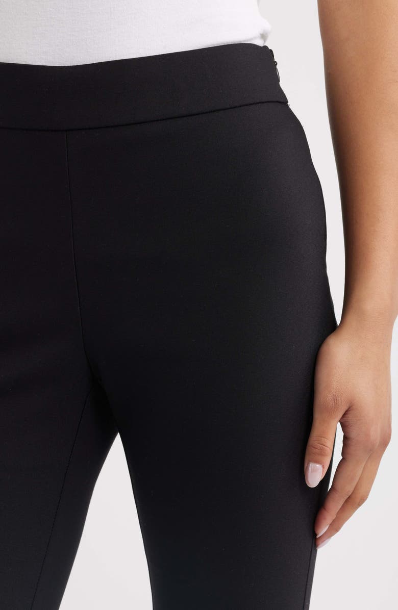 Halogen<sup>®</sup> Woven Kick Flare Pants, Alternate, color, Rich Black