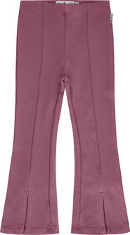 Stains and Stories by Babyface Ribbed Flared Leggings