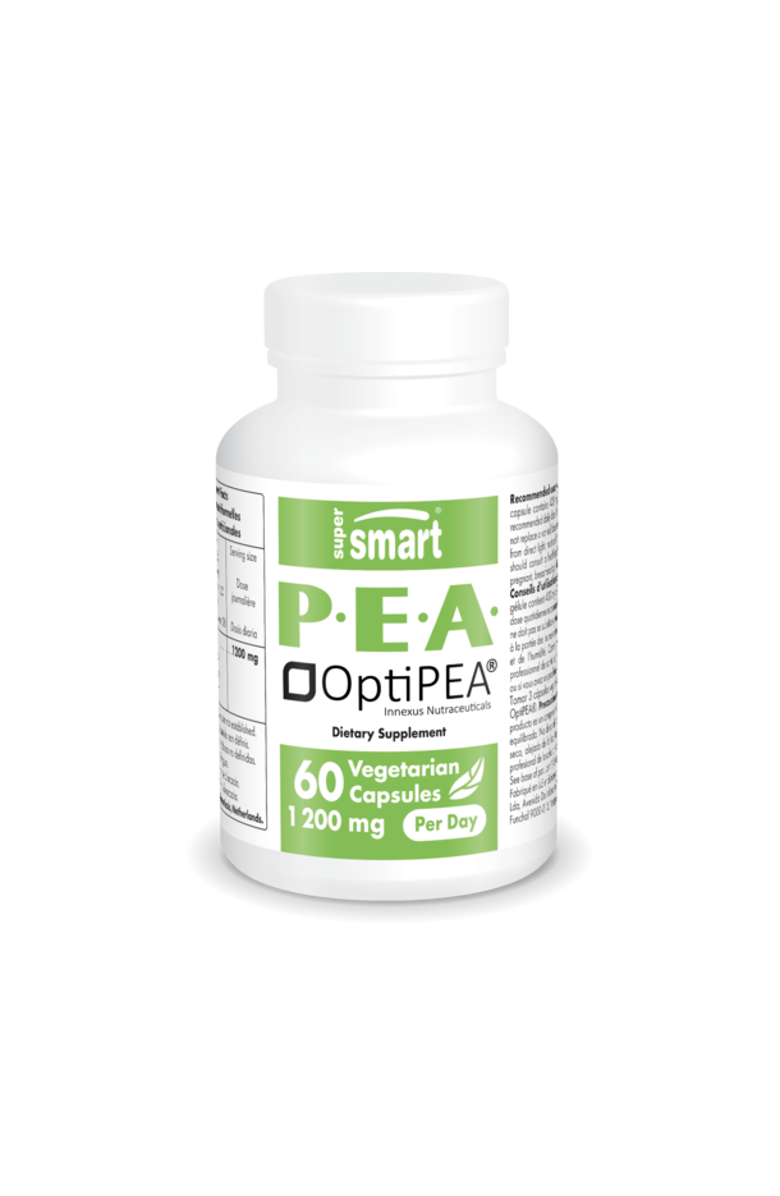 SuperSmart 99% PEA Supplement 1200mg, Main, color, 