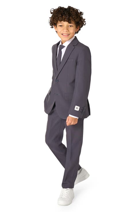 Kids' Charcool Two-Piece Suit & Tie Set (Toddler & Little Kid)