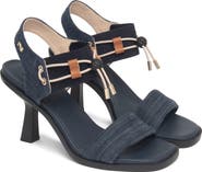 NeroGiardini Bungee Ankle Strap Sandal