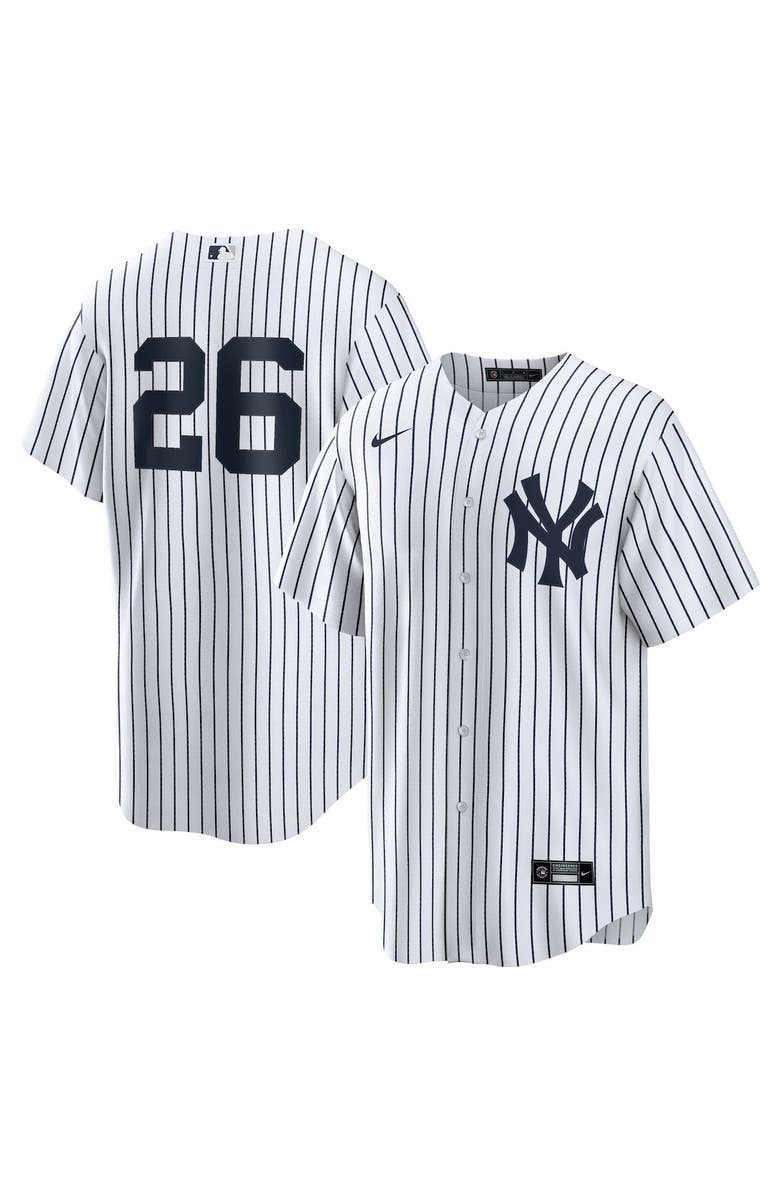 Nike Men's Nike DJ LeMahieu White New York Yankees Home Replica Player Name Jersey, Main, color,