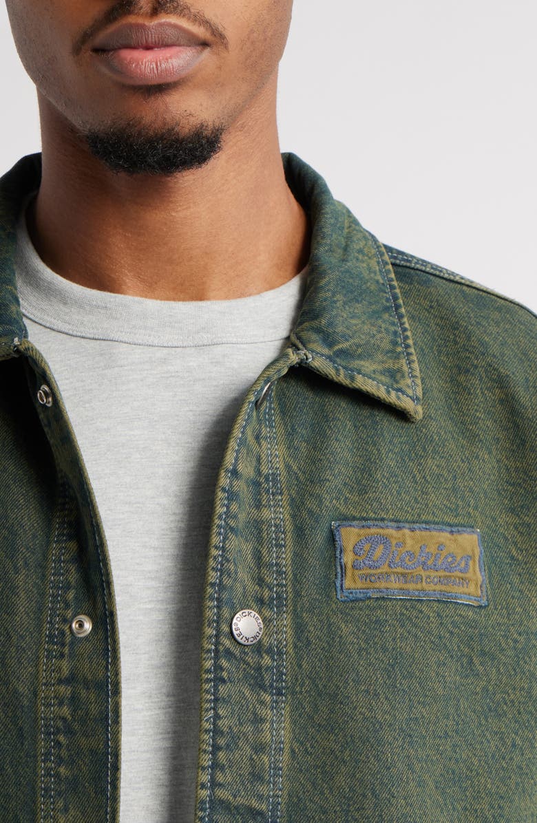 Dickies Lewistown Oversize Denim Jacket, Alternate, color, 
