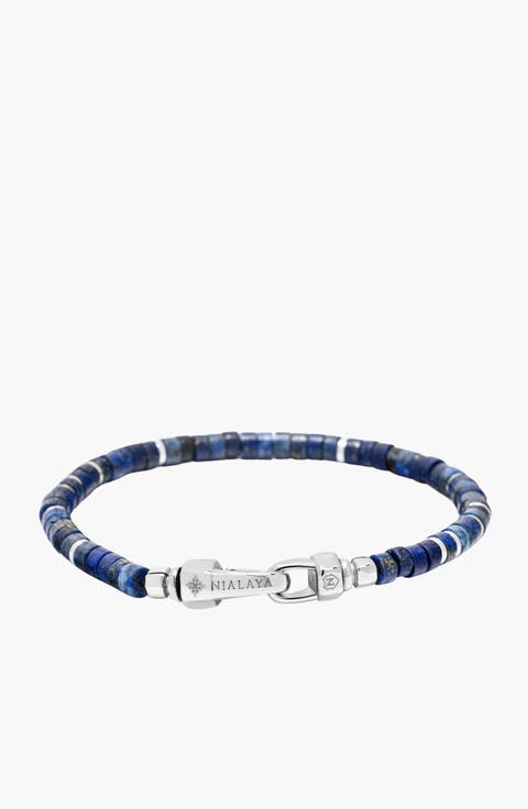 Lapis Heishi Bracelet