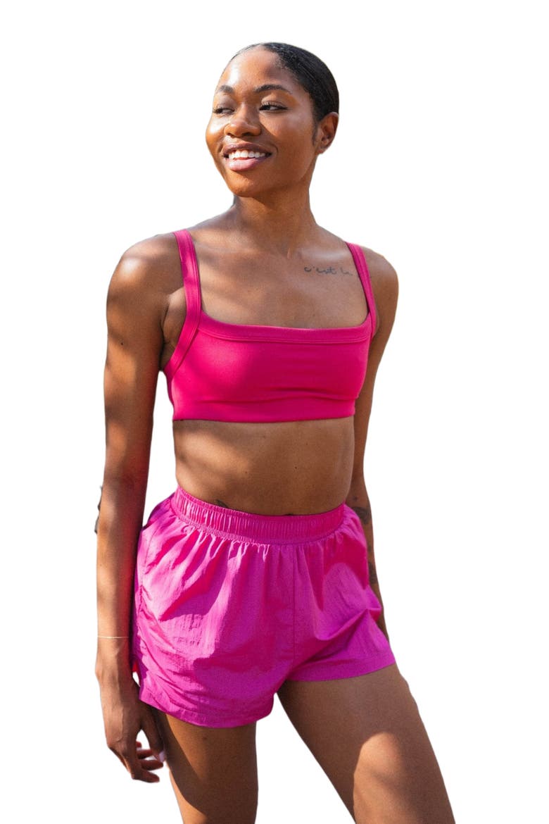Surface Run Short, Alternate, color, Fuchsia