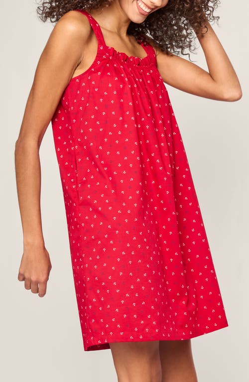 PETITE PLUME PETITE PLUME ANNABELLE COTTON TWILL NIGHTGOWN 