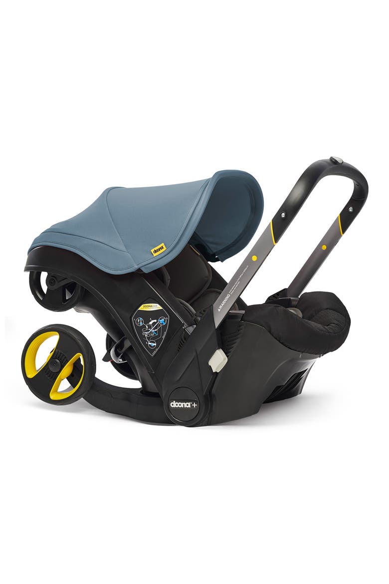 Convertible Infant Car Seat/Compact Stroller System with Base, Alternate, color, OCEAN BLUE