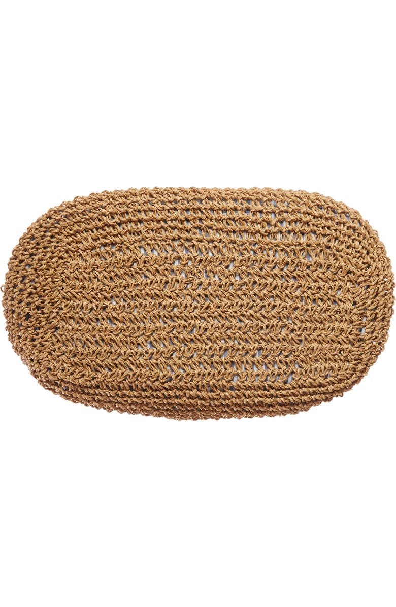 Cesca Rope & Straw Tote, Alternate, color,