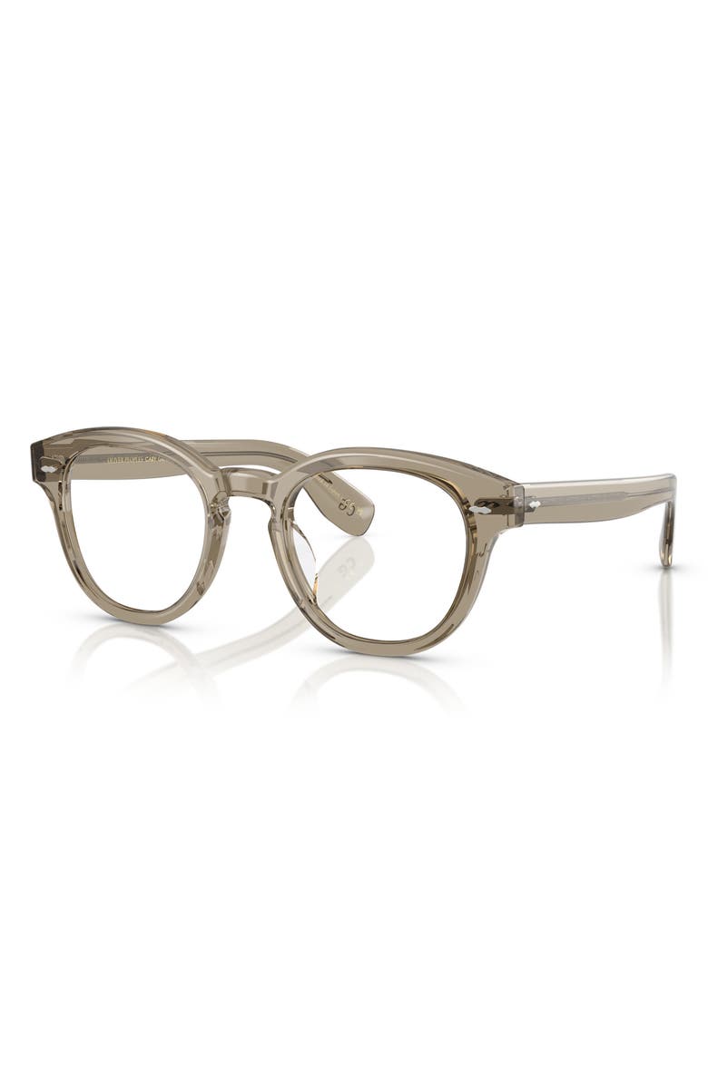 Oliver Peoples 50mm Pillow Optical Glasses, Alternate, color, Sencha/ Demo Lens