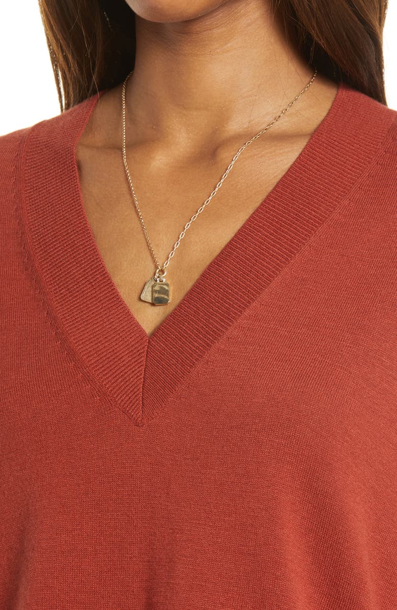 Treasure & Bond Women's V-Neck Sweater, Alternate, color,