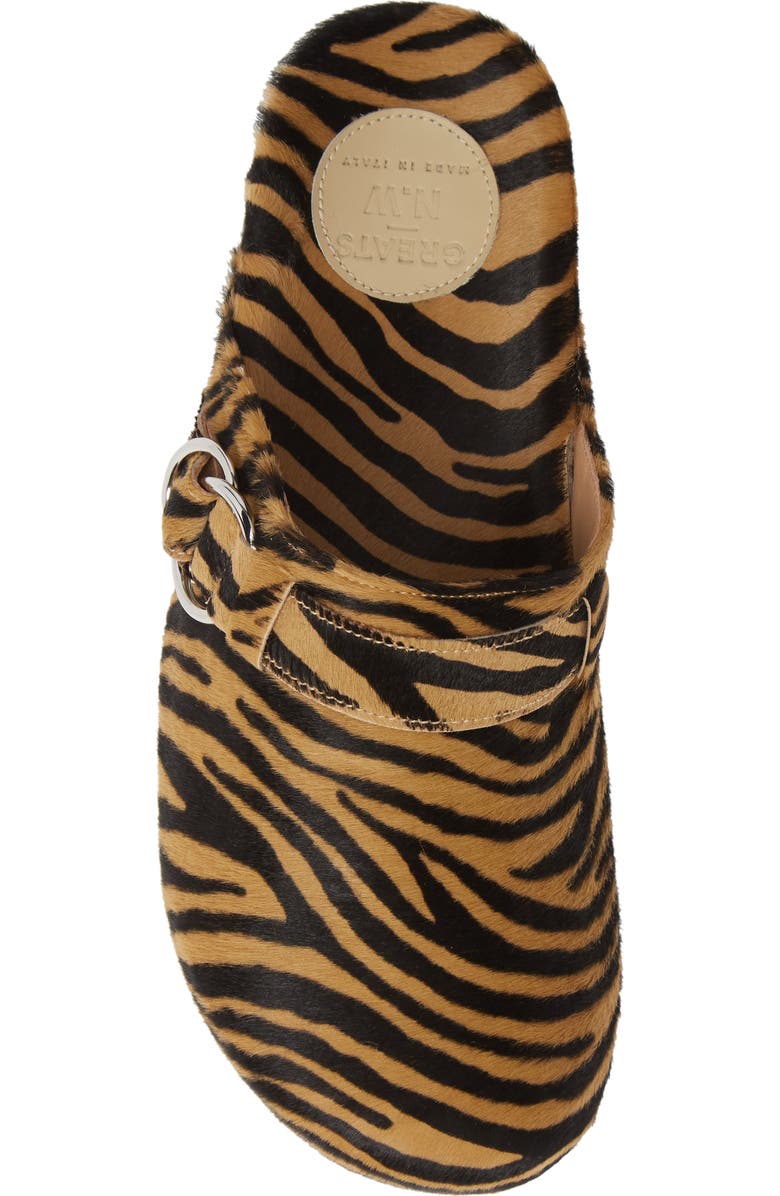 GREATS Nick Wooster x GREATS Genoa Genuine Calf Hair Clog, Alternate, color,