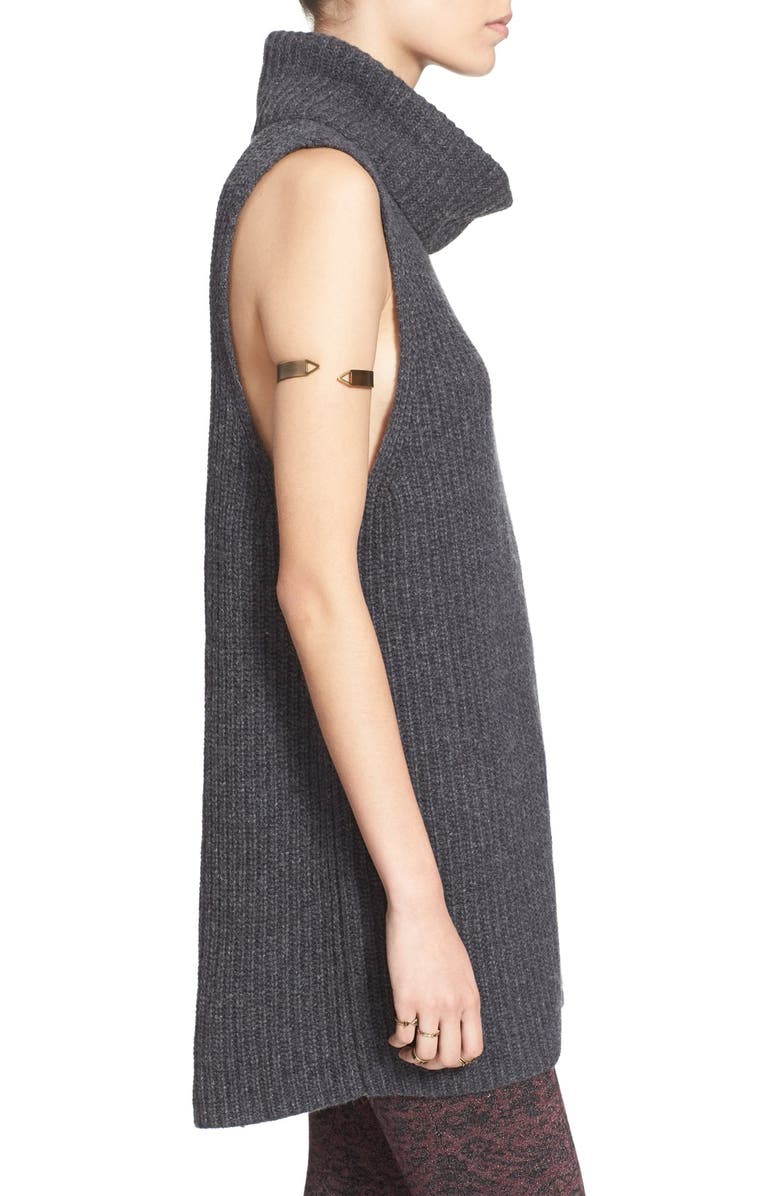Free People 'Need It Now' Turtleneck Pullover Sweater Vest, Alternate, color, 