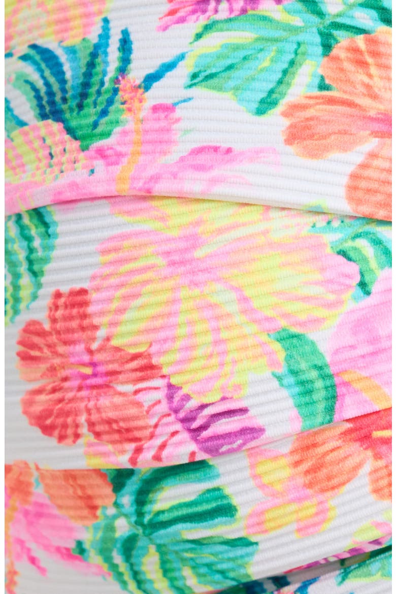 Strapless O-Ring Bikini Top, Alternate, color, ISLAND ESCAPE