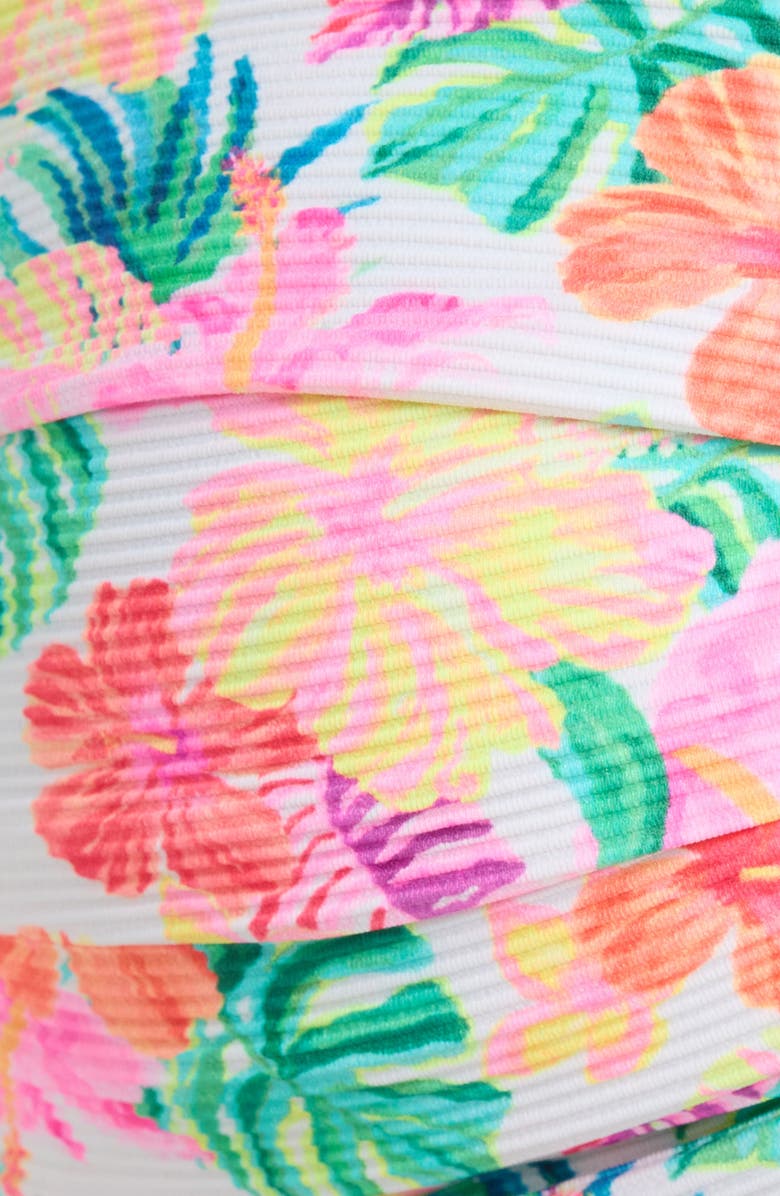 Kulani Kinis Strapless O-Ring Bikini Top, Alternate, color, Island Escape