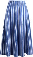 Madewell A-Line Poplin Midi Skirt
