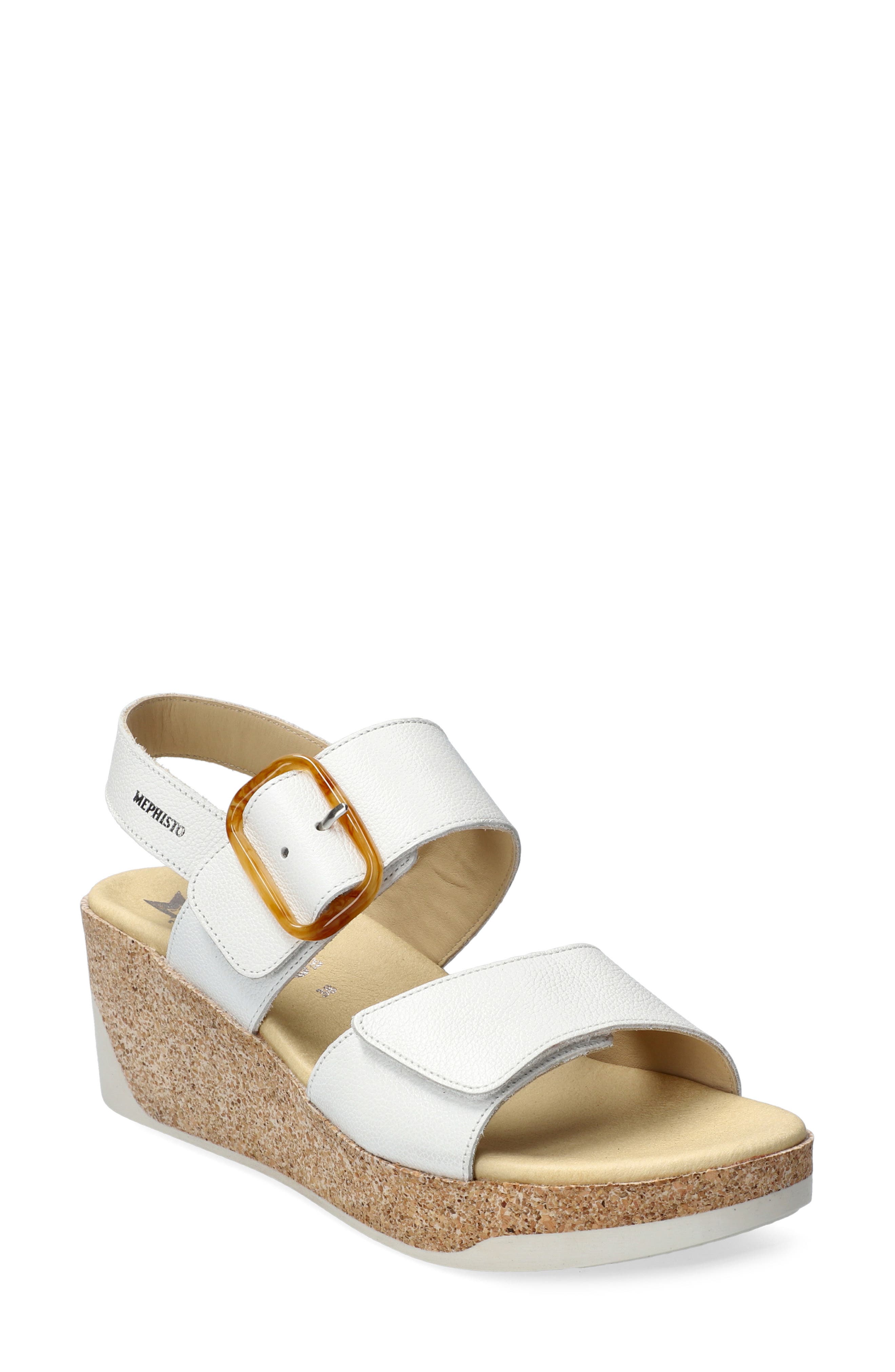 Mephisto Giulia Wedge Sandal, Main, color, 