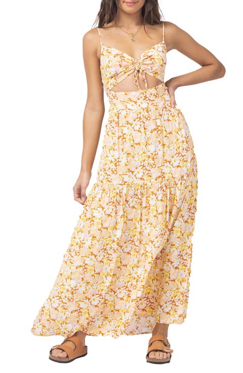 L Space Zuri Cutout Maxi Sundress