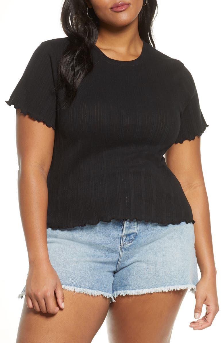 BP. Lettuce Edge T-Shirt, Main, color, 