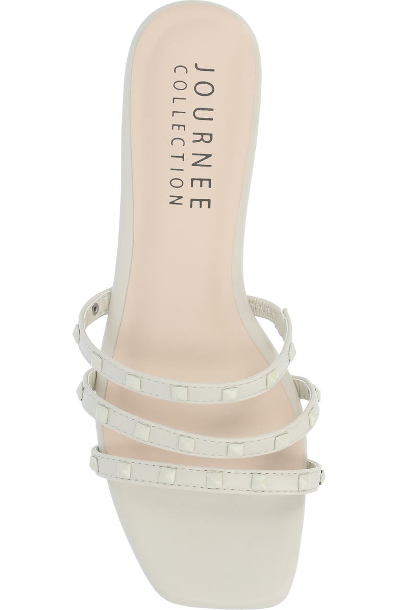 Journee Collection Camarie Sandal, Alternate, color, Beige