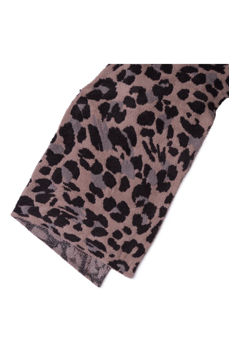 Barefoot Dreams<sup>®</sup> CozyChic<sup>®</sup> Exploded Leopard Throw Blanket, Alternate, color, Deep Willow Multi