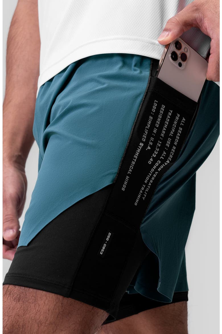 Aerotex Hybrid Liner Short, Alternate, color, Storm / Black