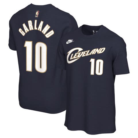 Unisex Nike Darius Garland Navy Cleveland Cavaliers Name 
Number T-Shirt - Classic Edition