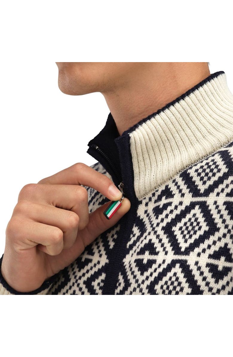 Dale of Norway Team Norway 2026 Cortina Sweater - Men's, Alternate, color, Navy/Off White