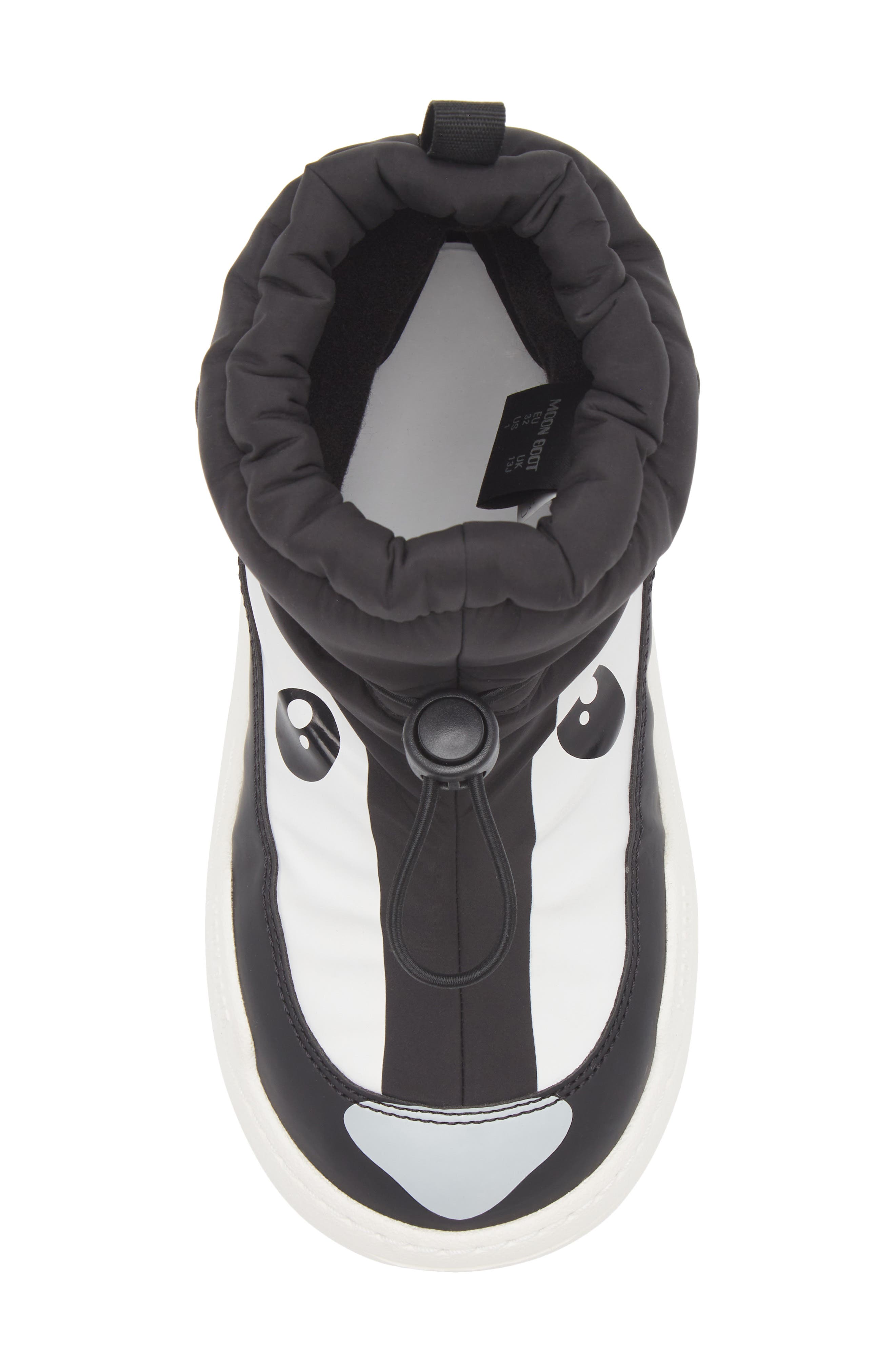 Moon Boot<sup>®</sup> Kids' Park Tube Water Repellent Moon Boot<sup>®</sup>, Alternate, color, Panda