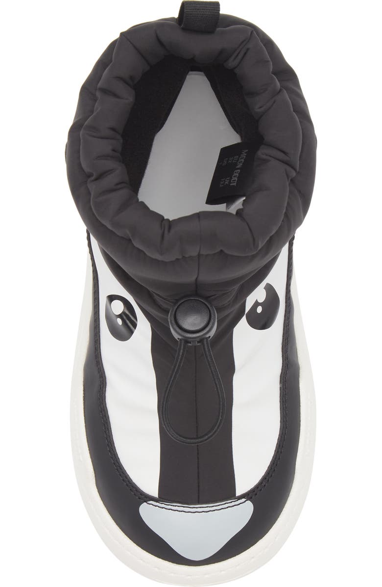 Moon Boot<sup>®</sup> Kids' Park Tube Water Repellent Moon Boot<sup>®</sup>, Alternate, color, Panda