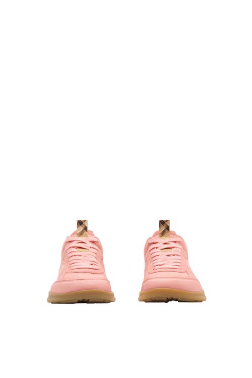 Burberry Leather Matrix Sneakers In Ditsy