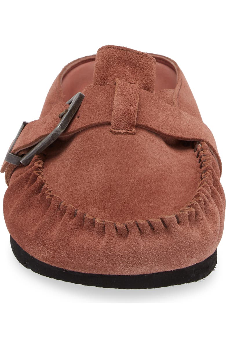 Free People After Riding Mule, Alternate, color, Sunset Sand Suede