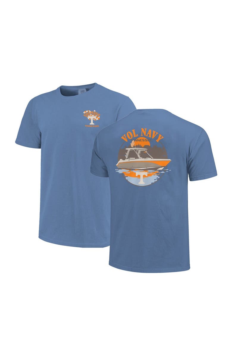 IMAGE ONE Unisex Image One Blue Tennessee Volunteers Hyper Local Navy Boat T-Shirt, Main, color, Blue