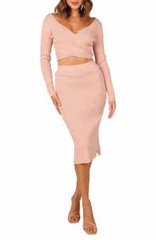 Petal & Pup Gianna Long Sleeve Sweater & Skirt Set