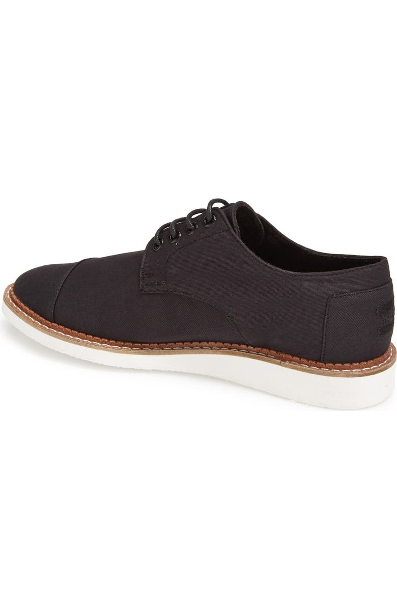 TOMS 'Classic Brogue' Cotton Twill Derby, Alternate, color,