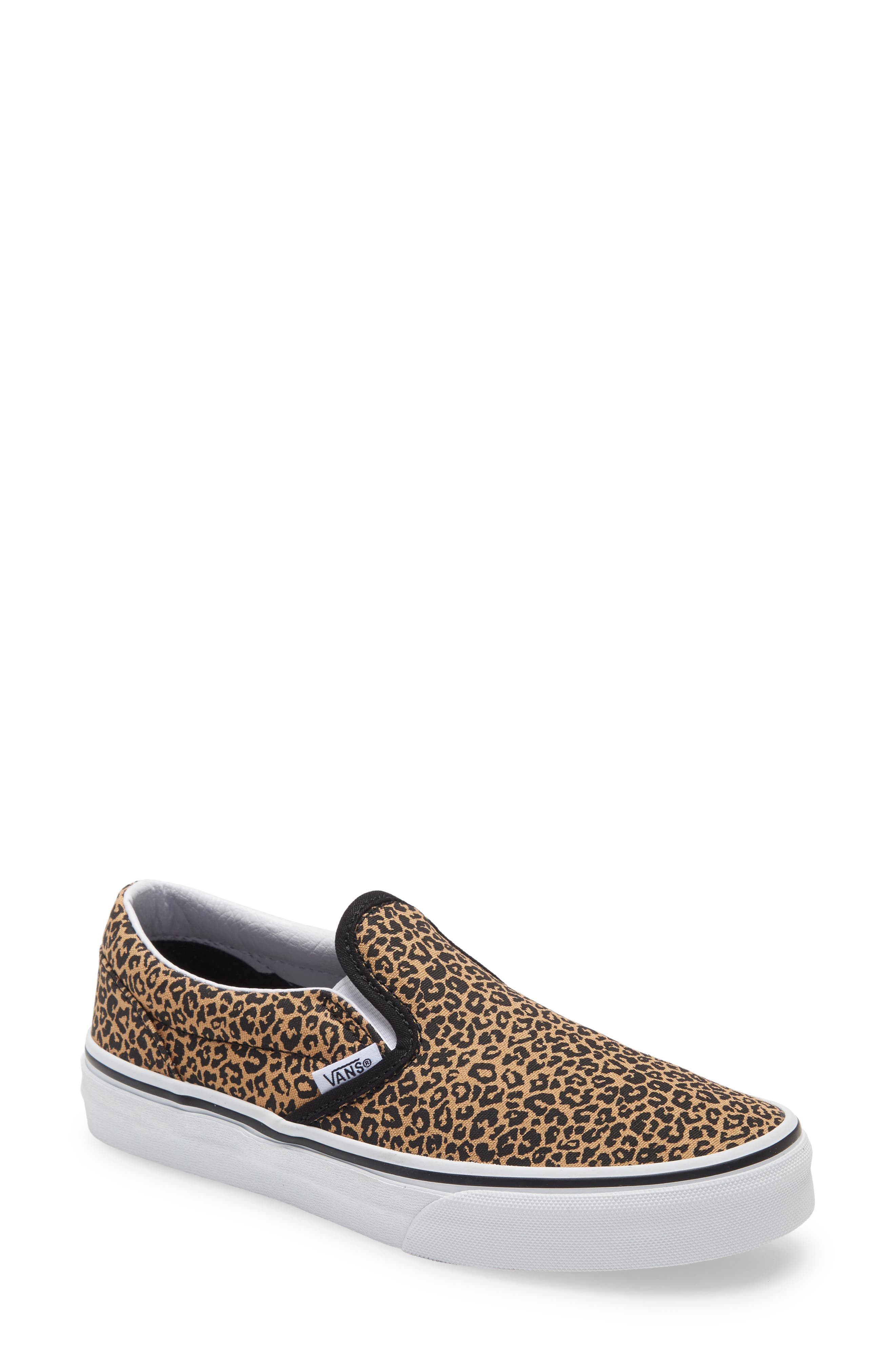 Vans Classic Leopard Spot Slip-On Sneaker, Main, color, 