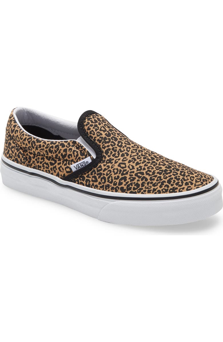 Vans Classic Leopard Spot Slip-On Sneaker, Main, color,